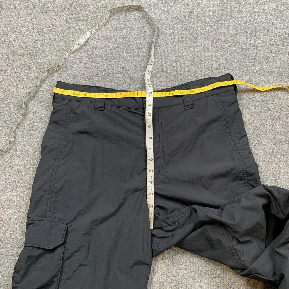 Columbia Snowboarding Pants Mens M Medium Black Nylon Inner Lined Ski Snow